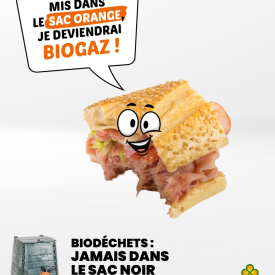 sandwich je deviendrai du biogaz