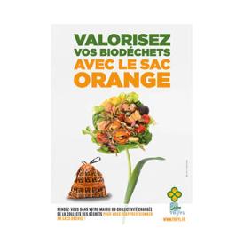 Valorisez vos biodéchets avec le sac orange