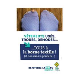 Tous à la borne textile