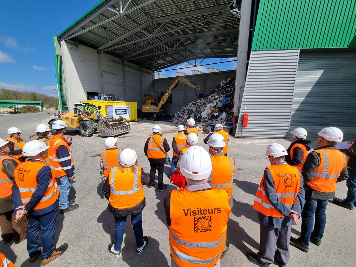 Les personnalités présentes ont visité les nouvelles installations du site de Blaye-les-Mines