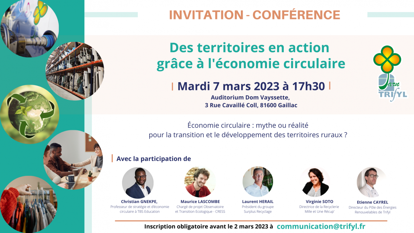 Invitation à la conférence du mercredi 7 mars 2023