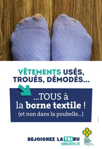 Tous à la borne textile